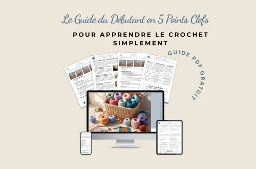 Apprendre le crochet simplement avec un Guide PDF à télécharger gratuitement.